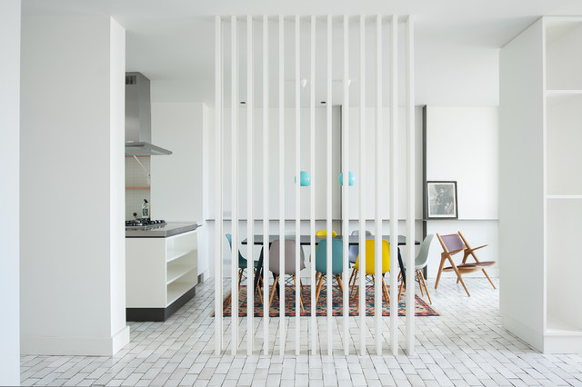 目隠し インテリアのアクセントになる 間仕切り素材のバリエーション Houzz ハウズ