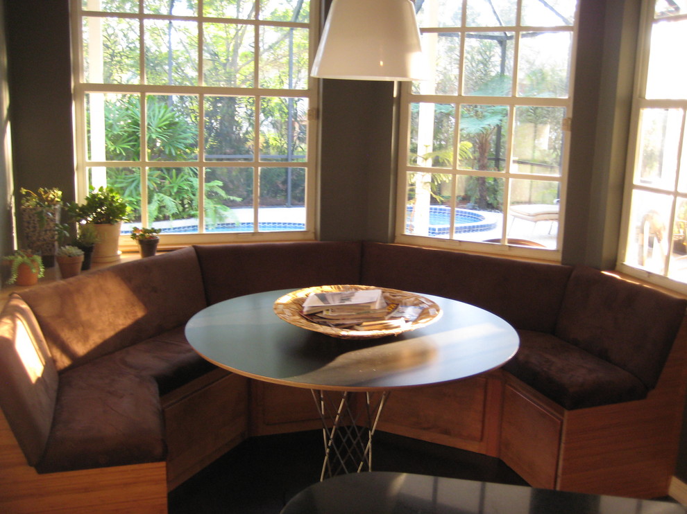 Breakfast Nook Contemporary Dining Room Other Houzz