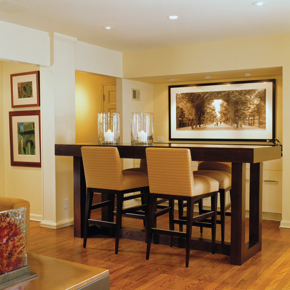 Trendy dining room photo in DC Metro