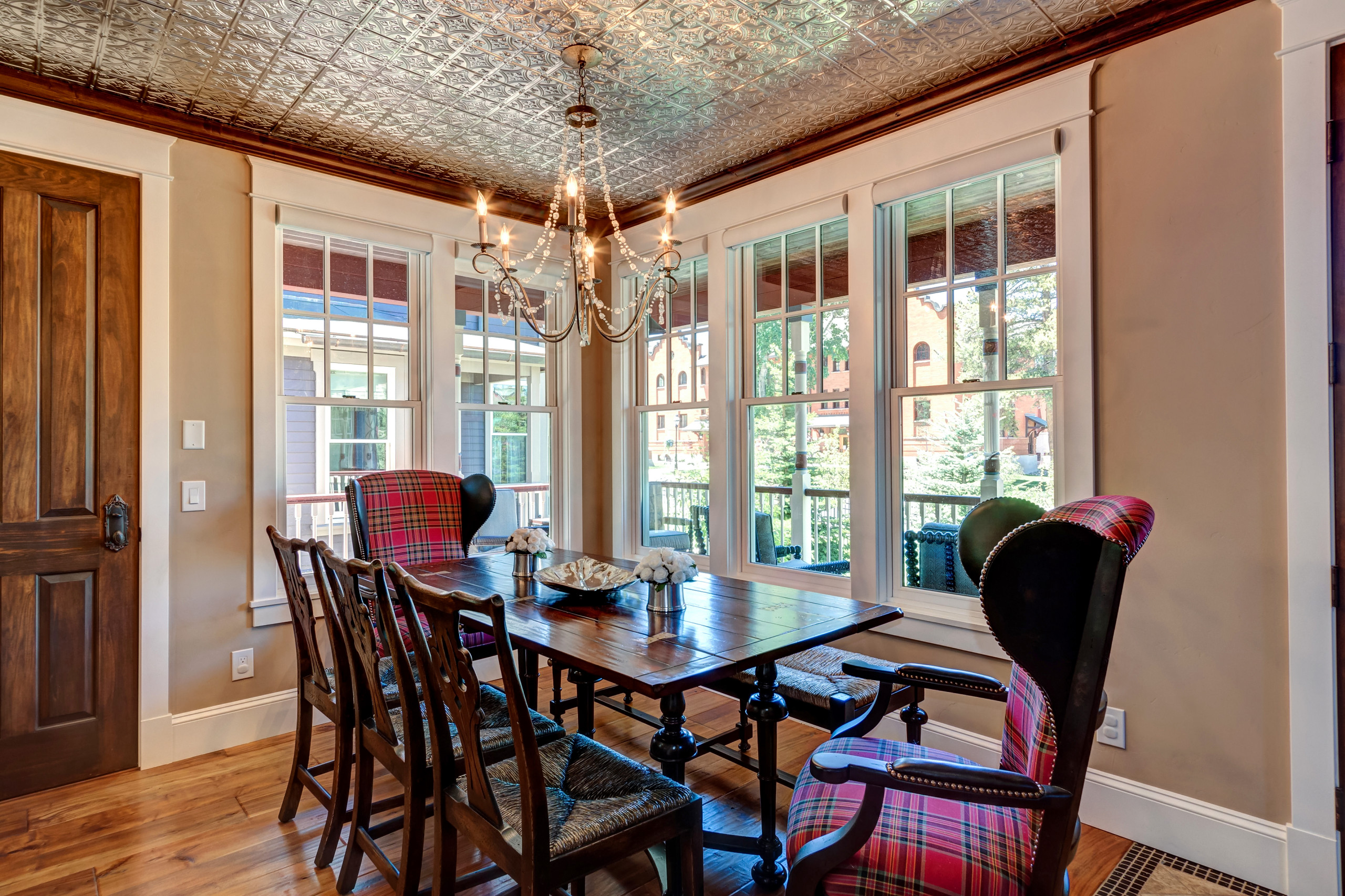Breckenridge Victorian Home w Ralph Lauren Design - Victorian - Dining Room  - Denver - by Design One Interiors | Houzz