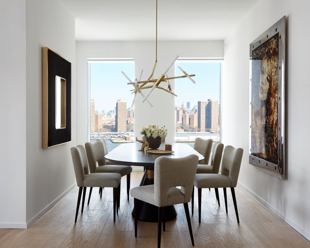 BROOKLYN LUXURY LOFT Contemporary Dining Room New York by