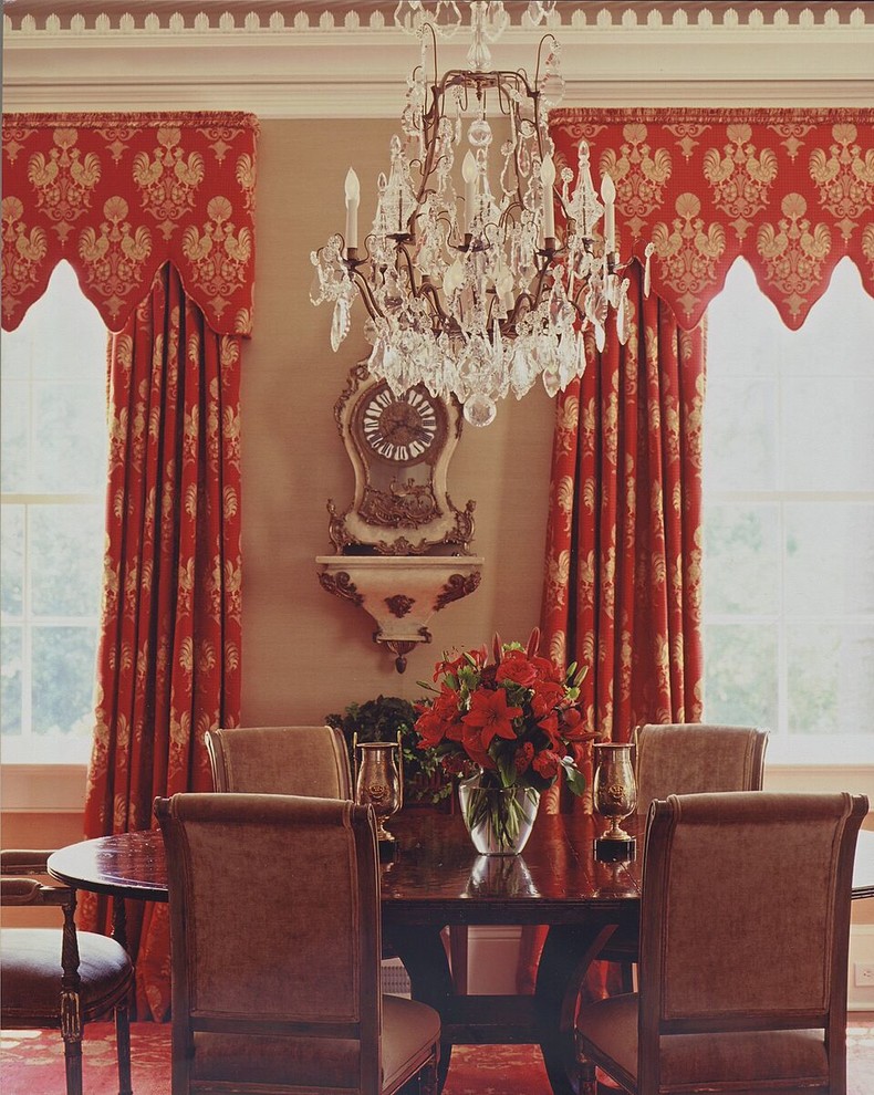Design ideas for a victorian dining room in Atlanta.