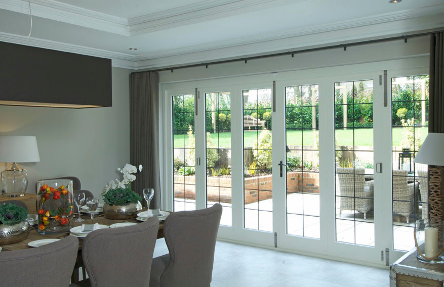 Photo of a contemporary dining room in Essex.