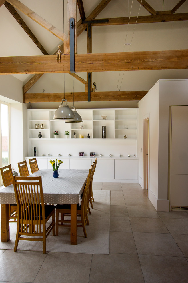 Inspiration for a farmhouse dining room in Oxfordshire.