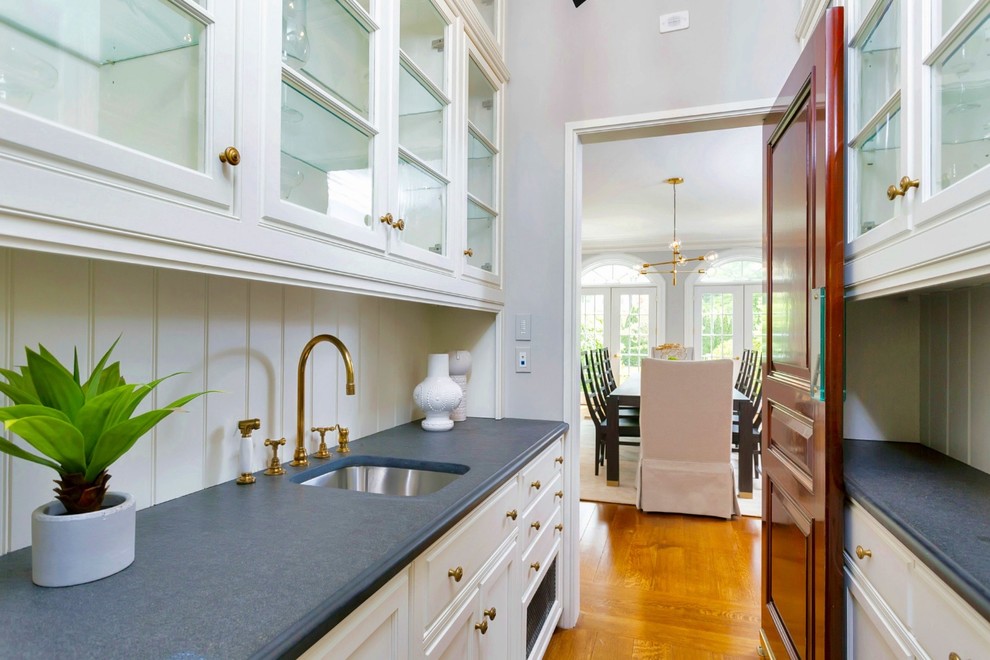 Butler's Pantry Traditional Dining Room New York by Gold