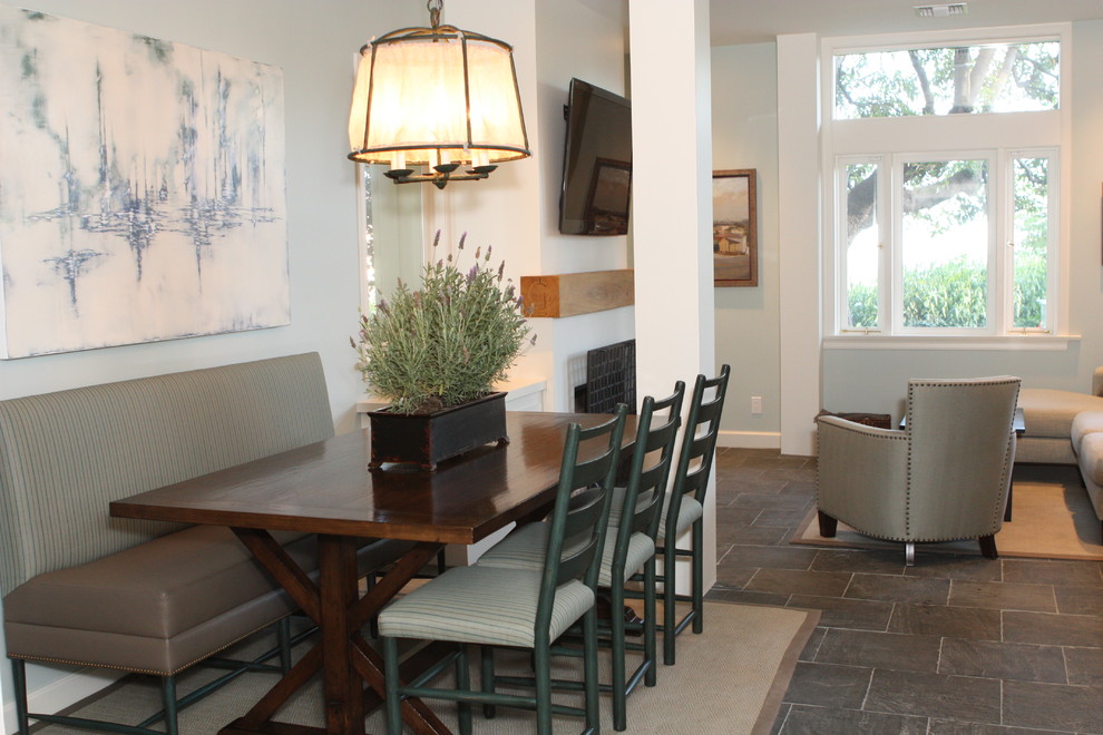 large dining room ranch style