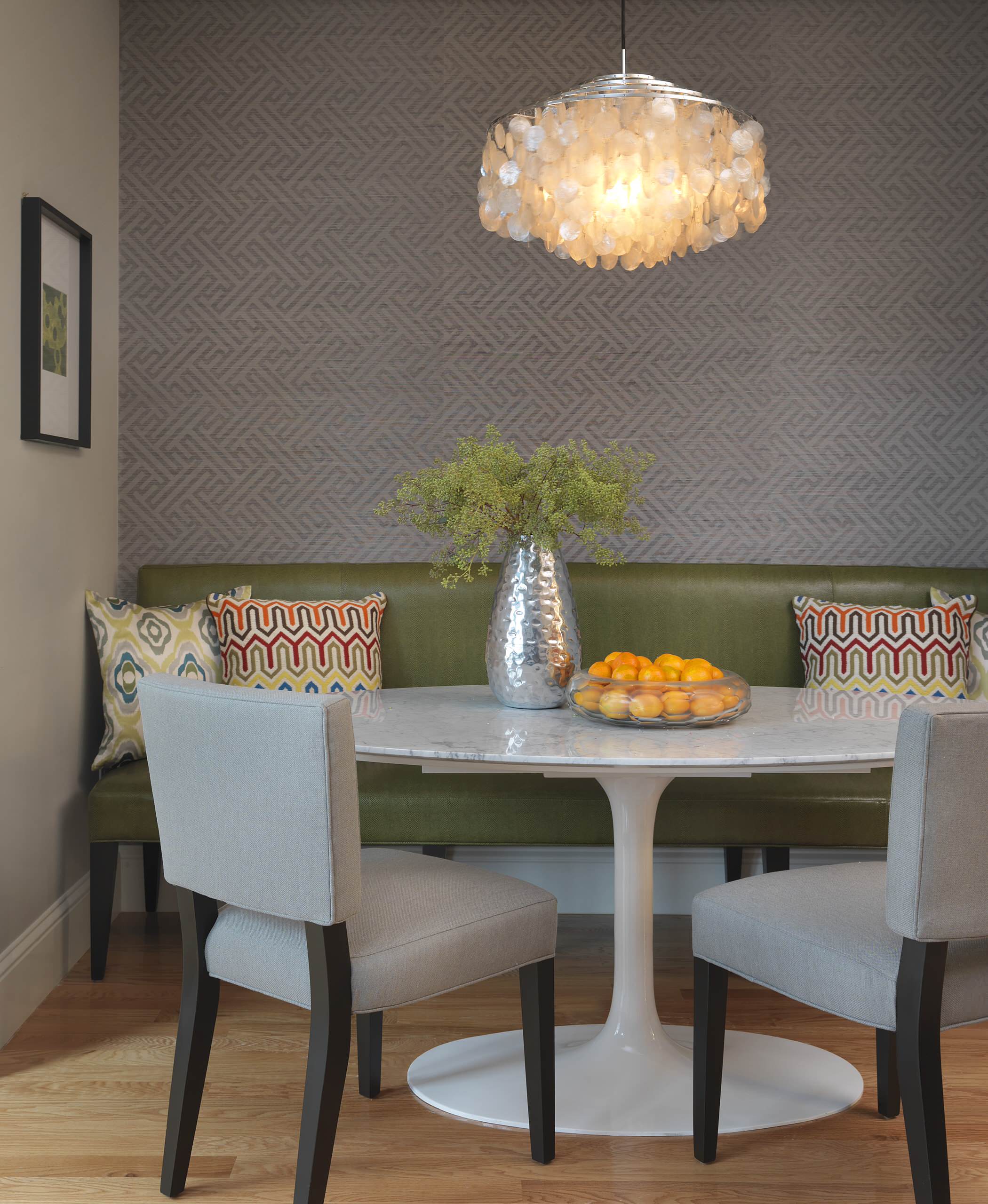 Oval Table With Bench Houzz