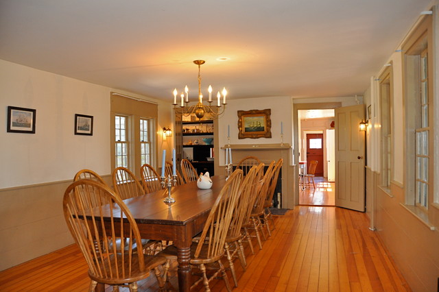 Cape Cod Colonial restoration project - Traditional - Dining Room