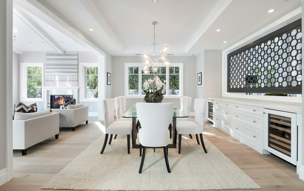  Cape  Cod  Fusion Transitional Dining  Room  Los Angeles 