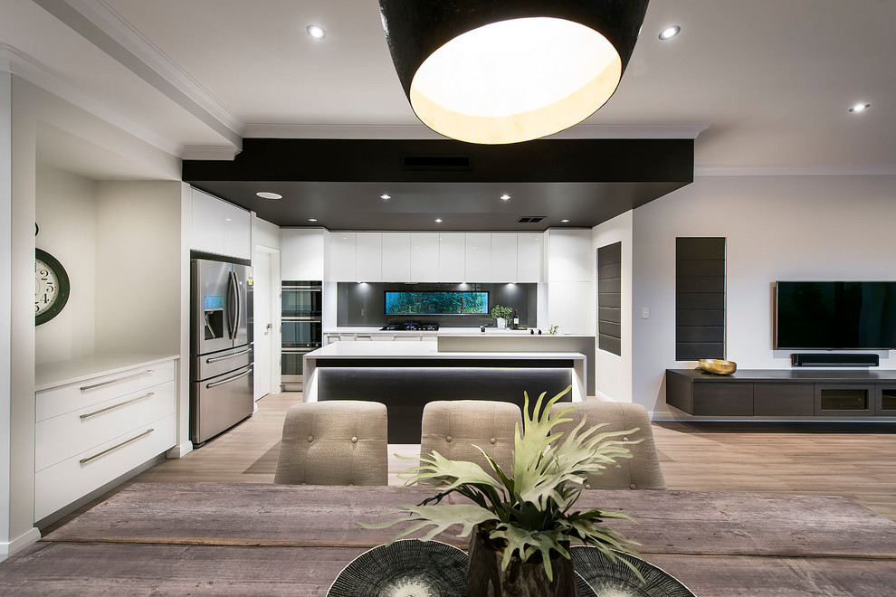 Contemporary dining room in Perth.