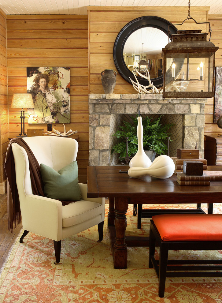 Cashiers Mountain House - Rustic - Dining Room - Atlanta - by Robert