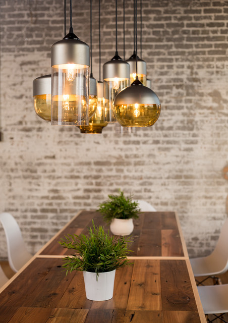 industrial dining table lighting