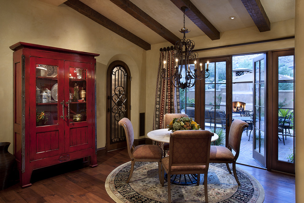 Elegant dining room photo in Phoenix