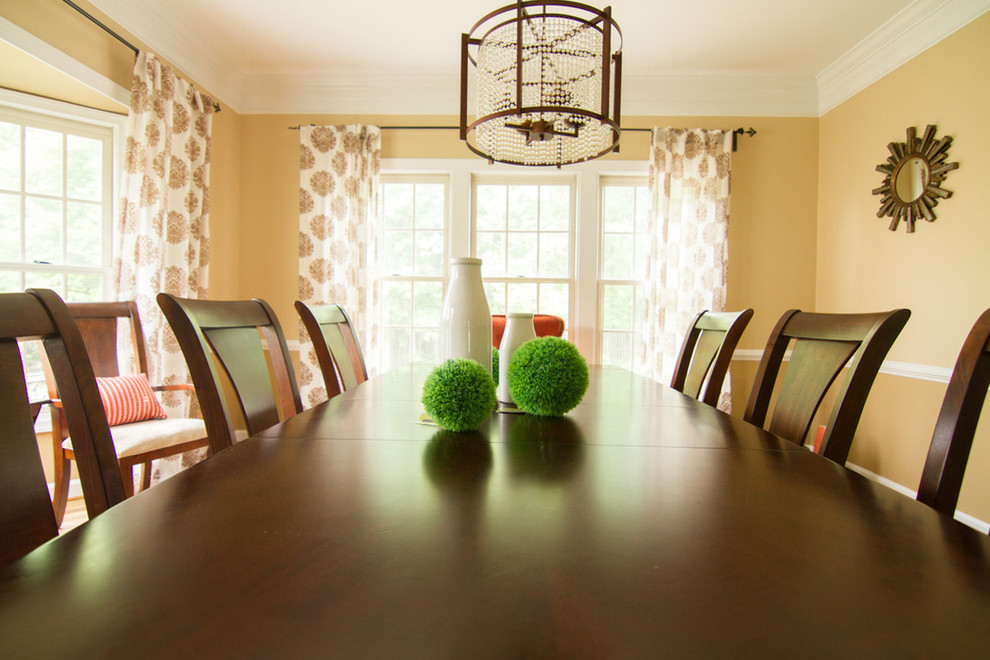 Casual Elegant Dining Room Transitional Dining Room Baltimore