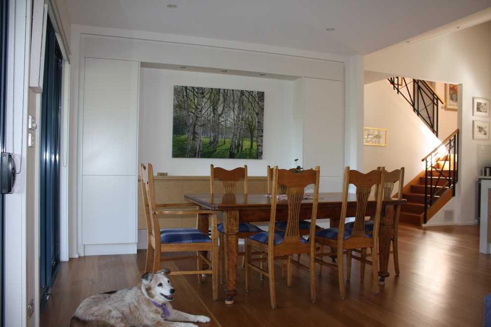 Elegant dining room photo in Sydney