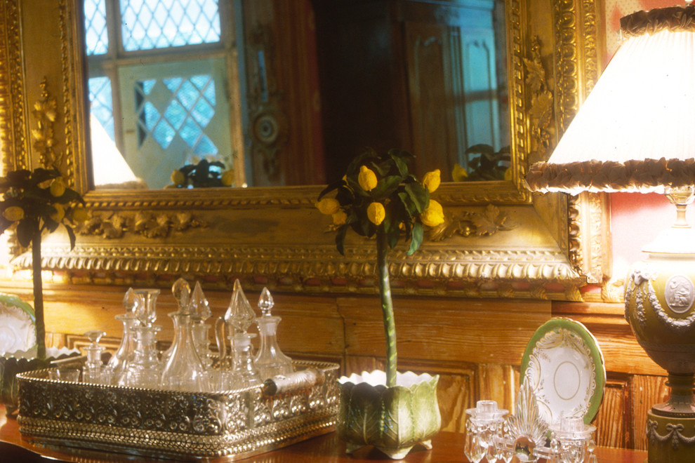 Elegant dining room photo in Charleston