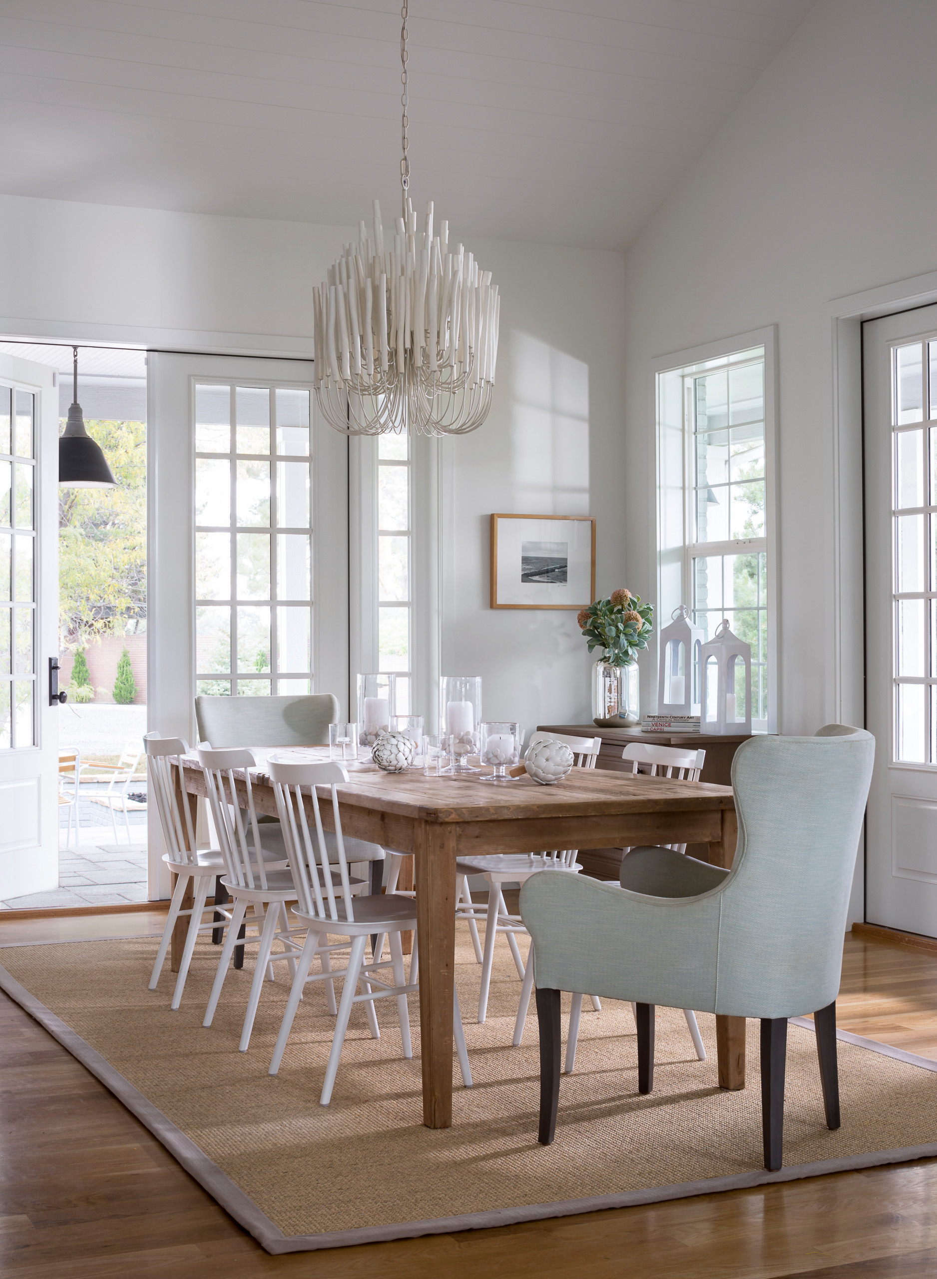 Gray Dining Room Table : Casa Padrino Luxury Art Deco Dining Room Set