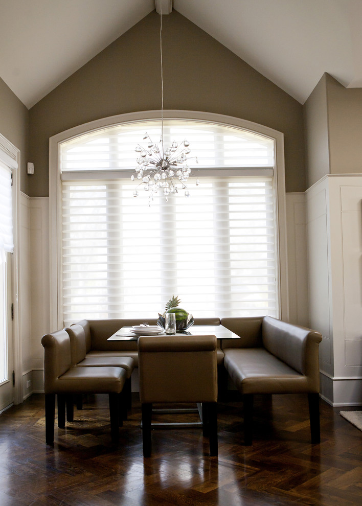 Immagine di una sala da pranzo design