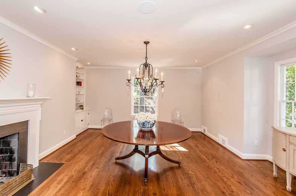 Chevy Chase, MD Traditional House Remodel Traditional Dining Room