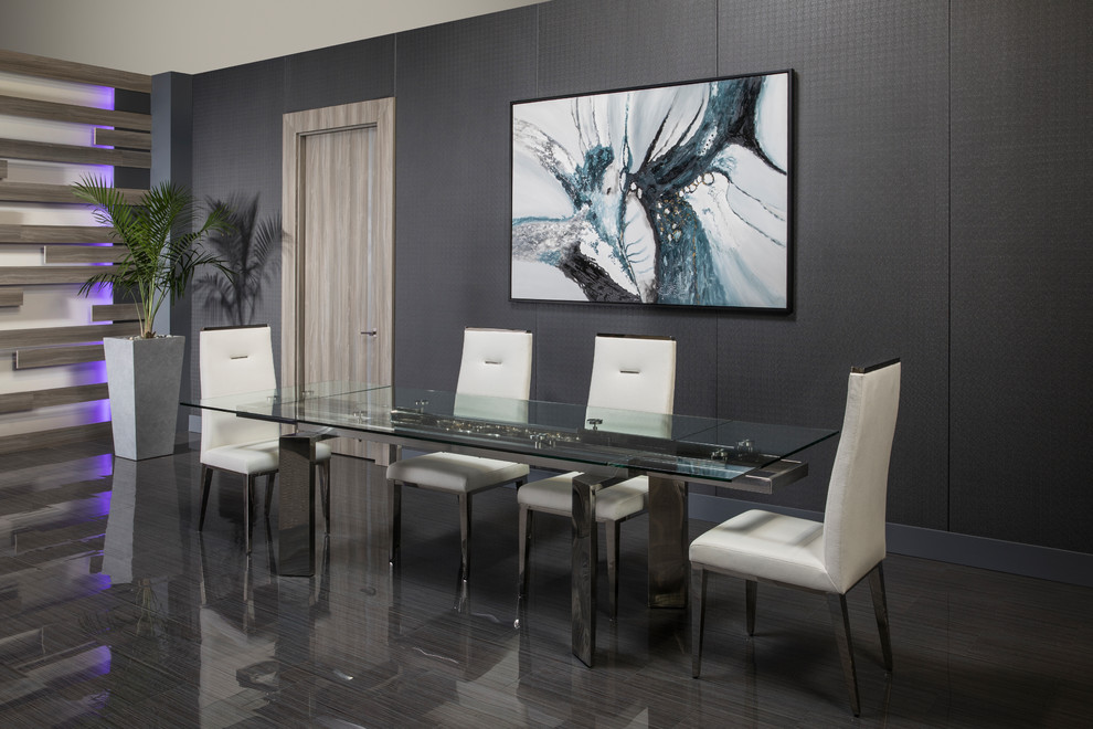 Chrono Dining Table Modern, Eldorado Dining Room Tables And Chairs