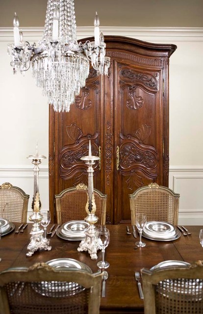 Decorating With Antiques Armoires The, Using Armoire In Dining Room