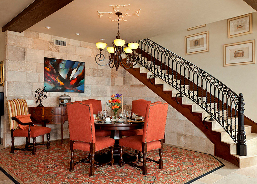 Cladding Stone Wall Veneers the 'Kronos Stone' - Mediterranean - Dining ...