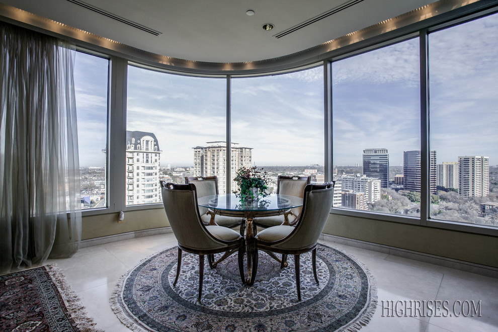 Claridge Condos in Dallas Contemporary Dining Room Dallas by