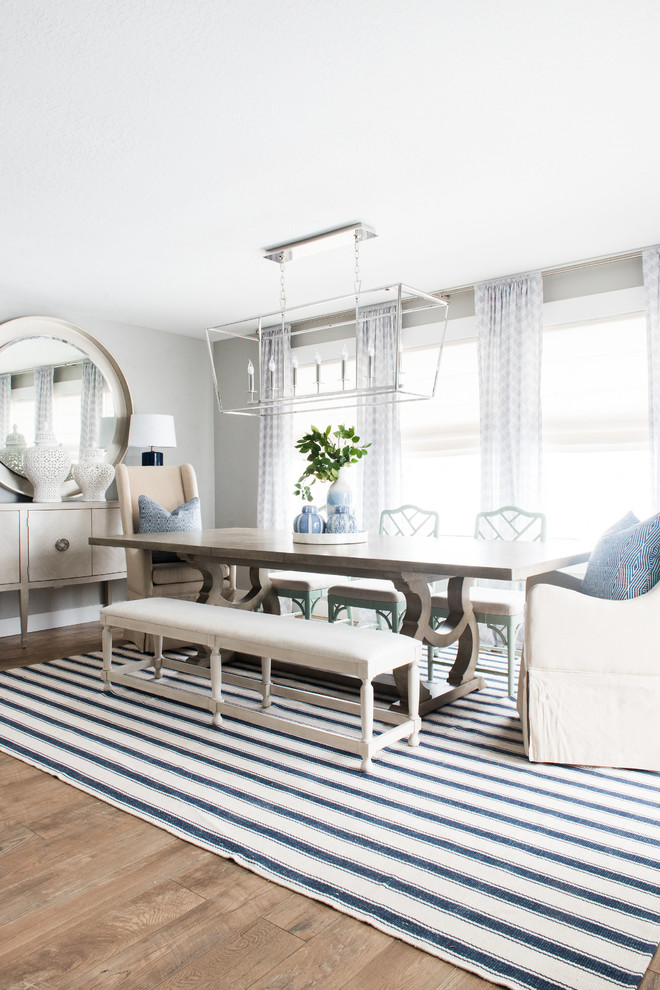 Classic Coastal Home Dining Room Beach Style Dining Room Salt