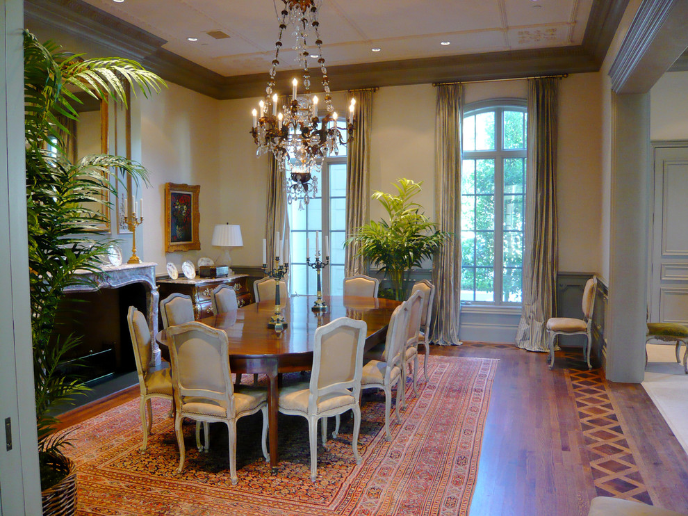 Classic French House - Traditional - Dining Room - Dallas - by Richard ...