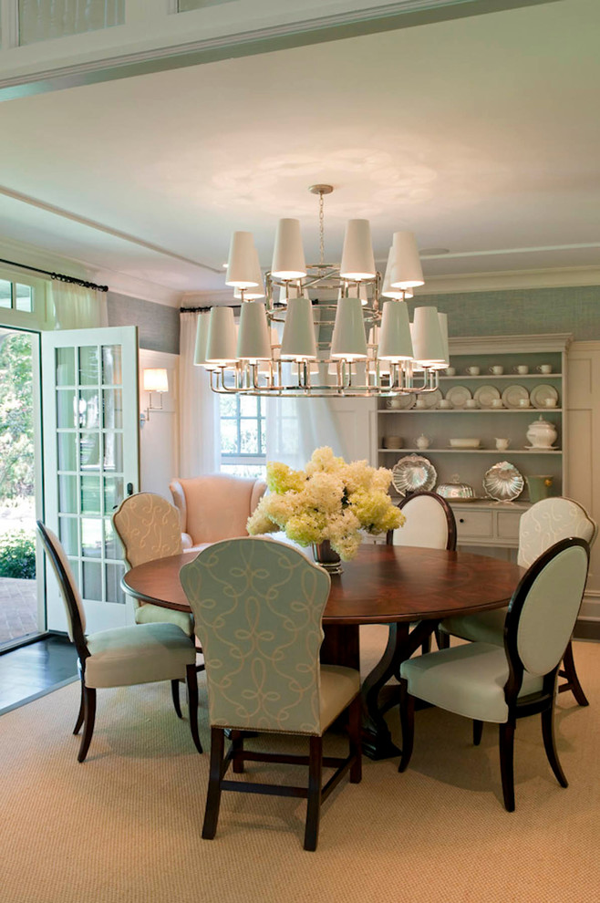 Coastal Colonial New Construction - Dining Room - New York - by Anthony ...