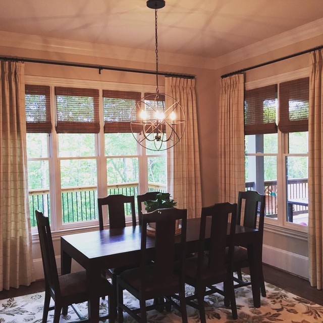 Complete projects Roman shades and valances - Modern - Dining Room ...