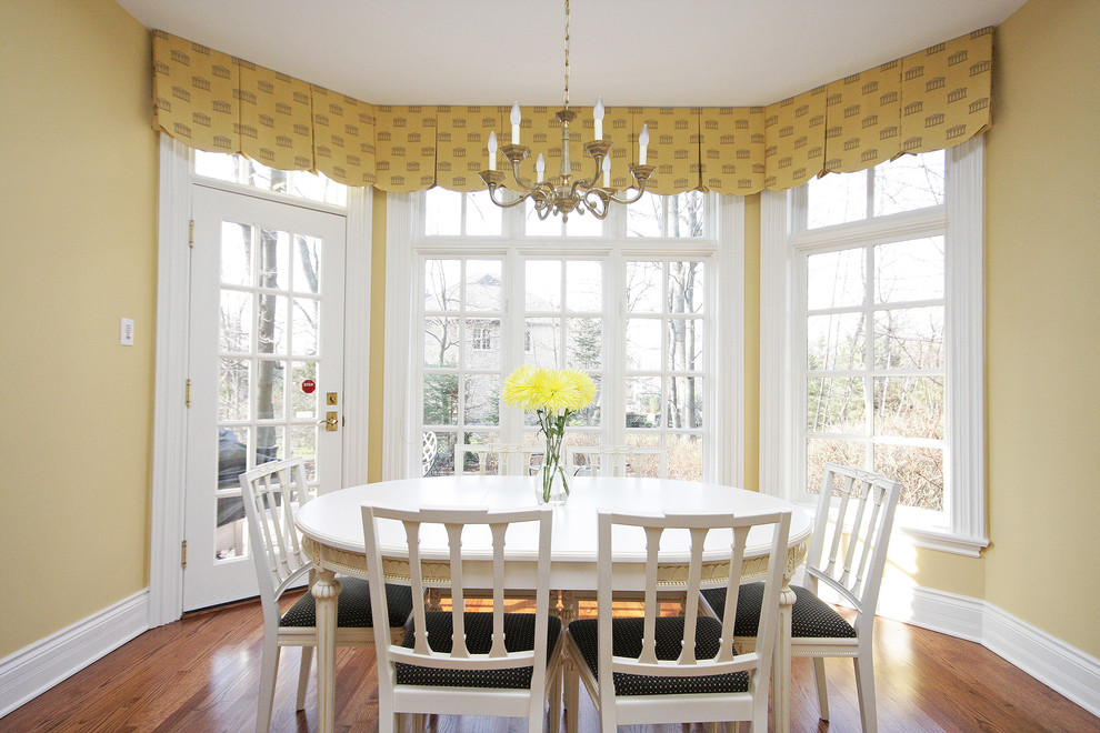 Traditional dining room in Toronto.