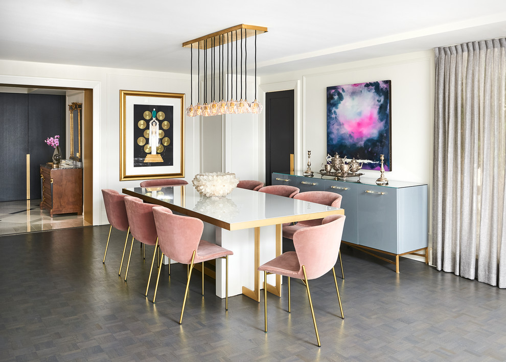 Condo Living Contemporary Dining Room Toronto by Jordyn