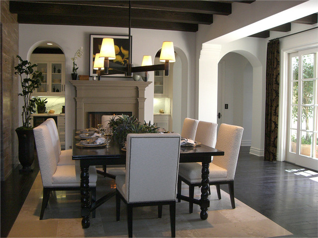 Contemporary Dining Area American Traditional Dining Room Orange County By Tile Stones