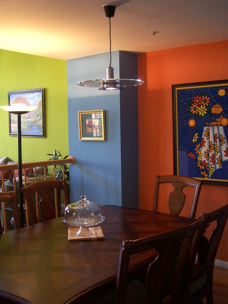Trendy dining room photo in Other