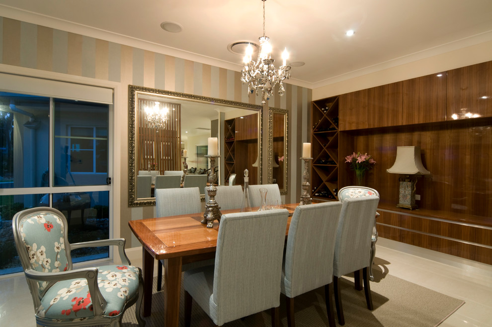 Cooroibah House Contemporary Dining Room Sunshine Coast by Soul