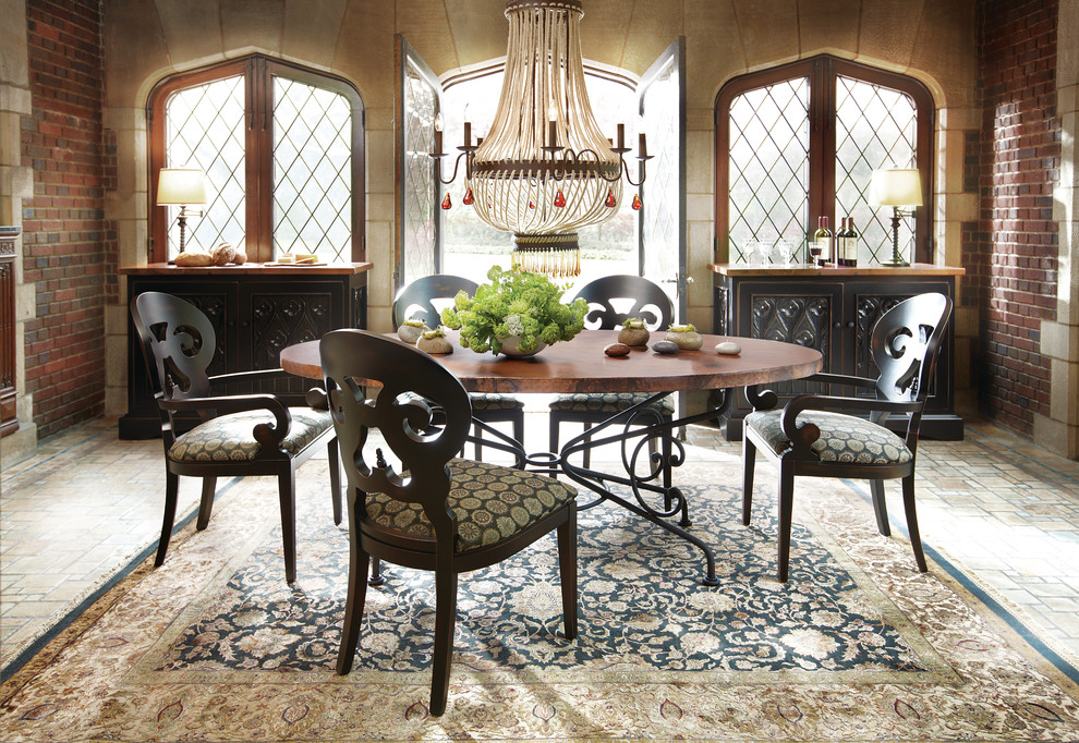 copper dining room chamfl