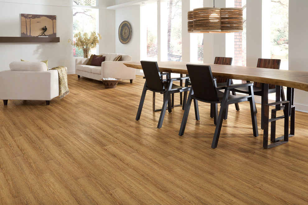 CoreTec by US Floors Rocky Mountain Oak Contemporary Dining Room