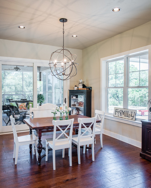 Craftsman Ranch - Craftsman - Dining Room - Austin - by J. Bryant Boyd ...