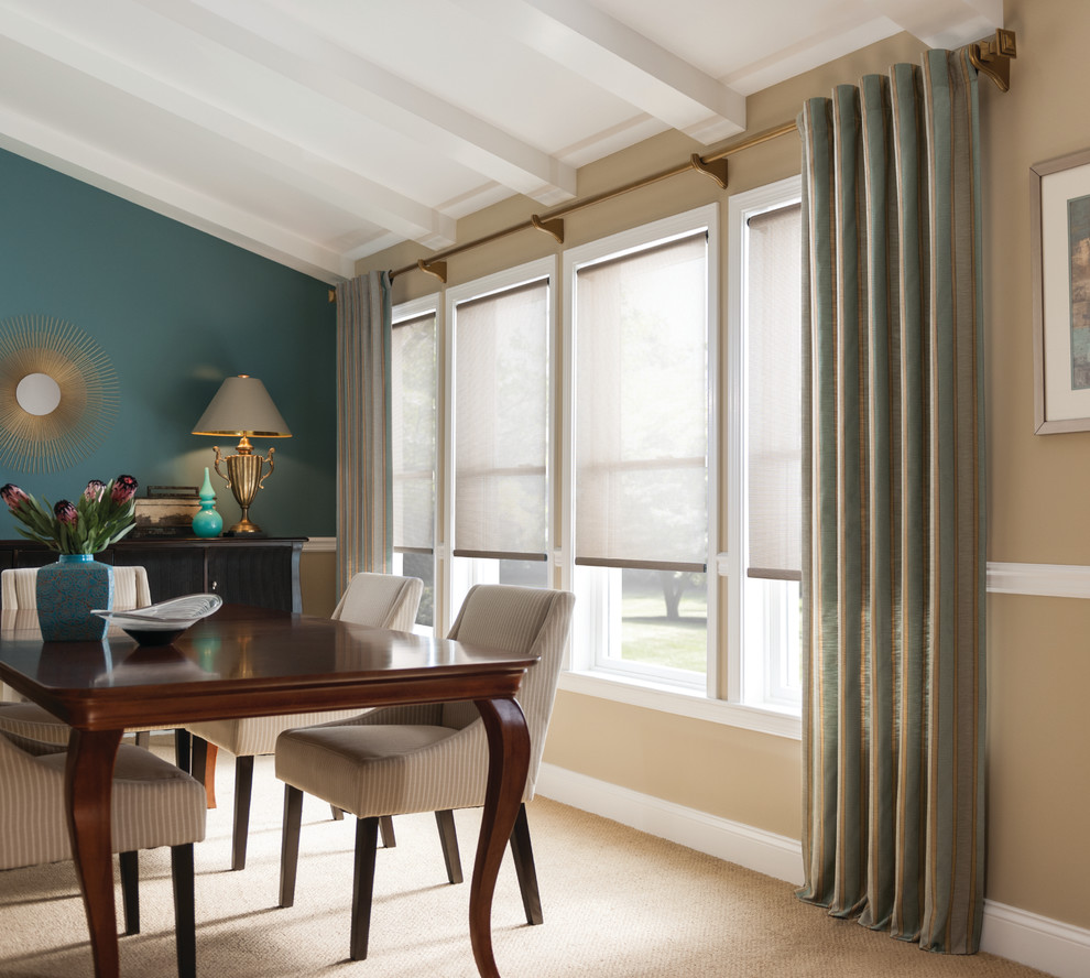 Curtains & Draperies - Contemporary - Dining Room - Other ...