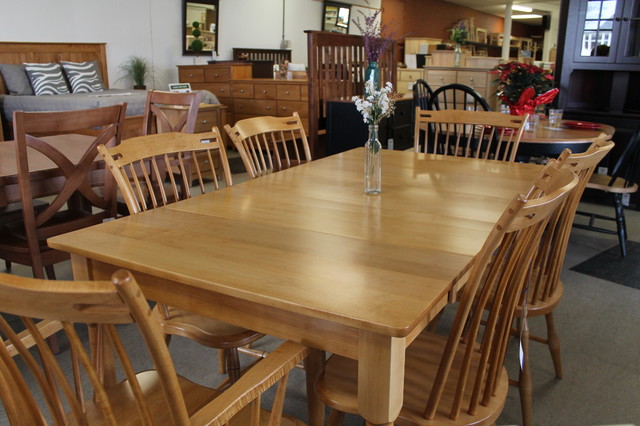 Custom Amish Dining Sets - Casa de campo - Comedor - Burlington - de Sam's  Wood Furniture | Houzz