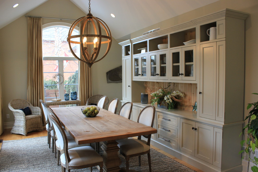 Custom Dining Room Cabinet - Rustic - Dining Room - Toronto - by Terri Clark Interiors | Houzz