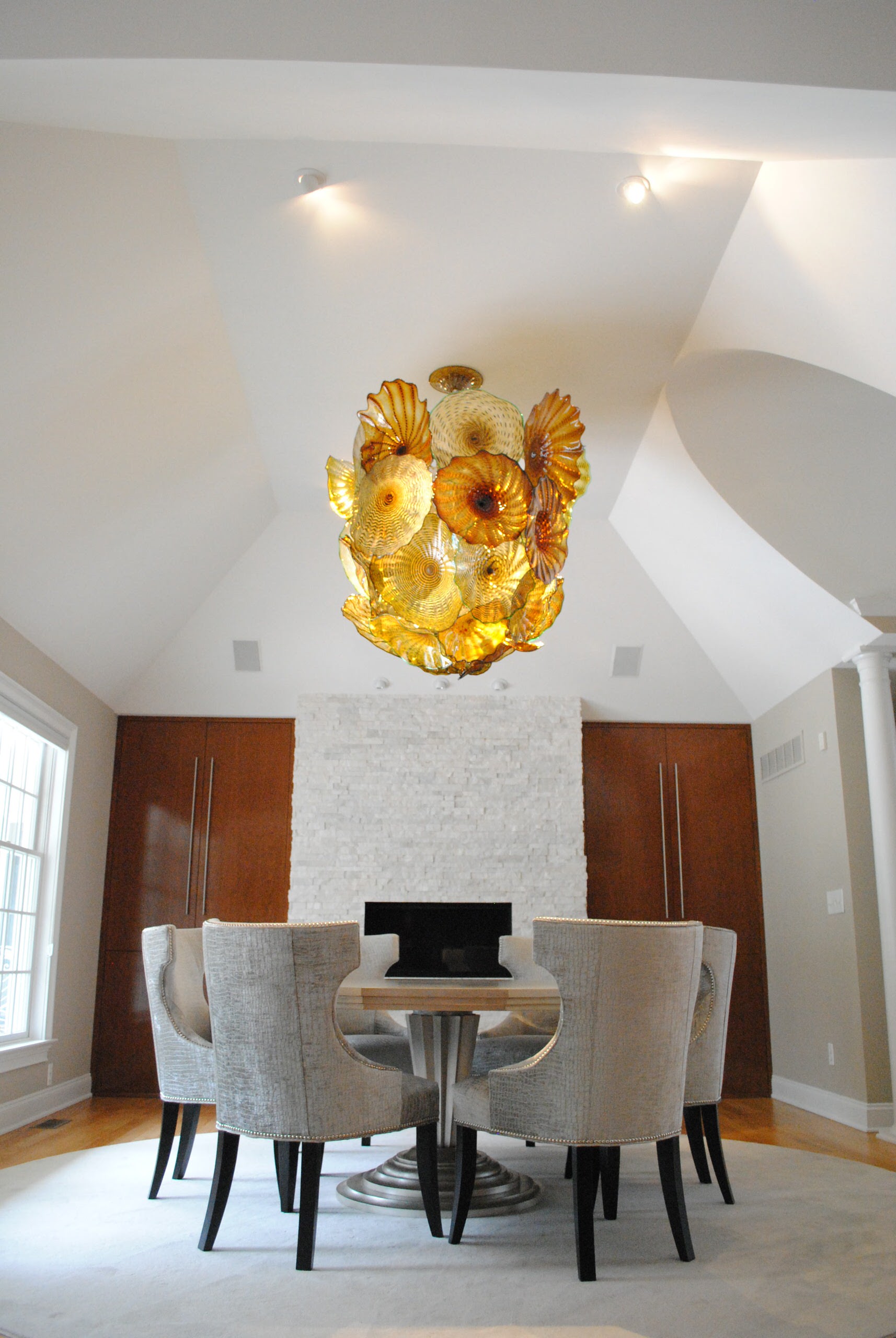 Matching Pendant And Chandelier Photos Ideas Houzz