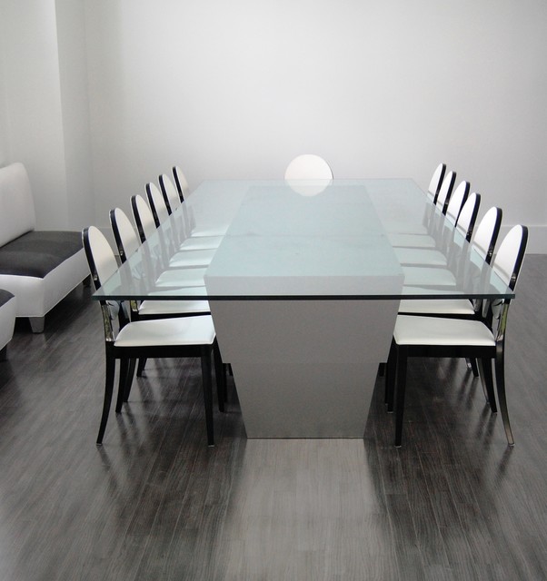 Custom Dining Room Table and Contemporary Dining Room