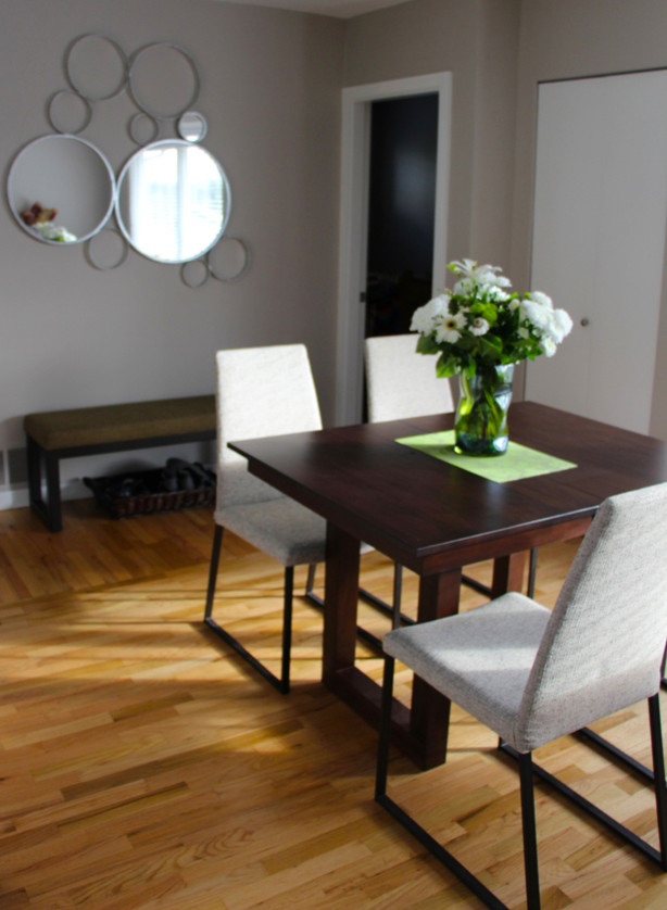 Custom Floating ET Unit, Dining Set & More Contemporary Dining Room