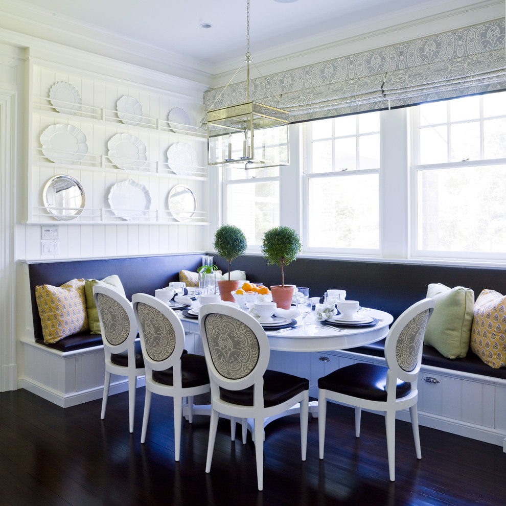 Example of a classic dining room design in New York