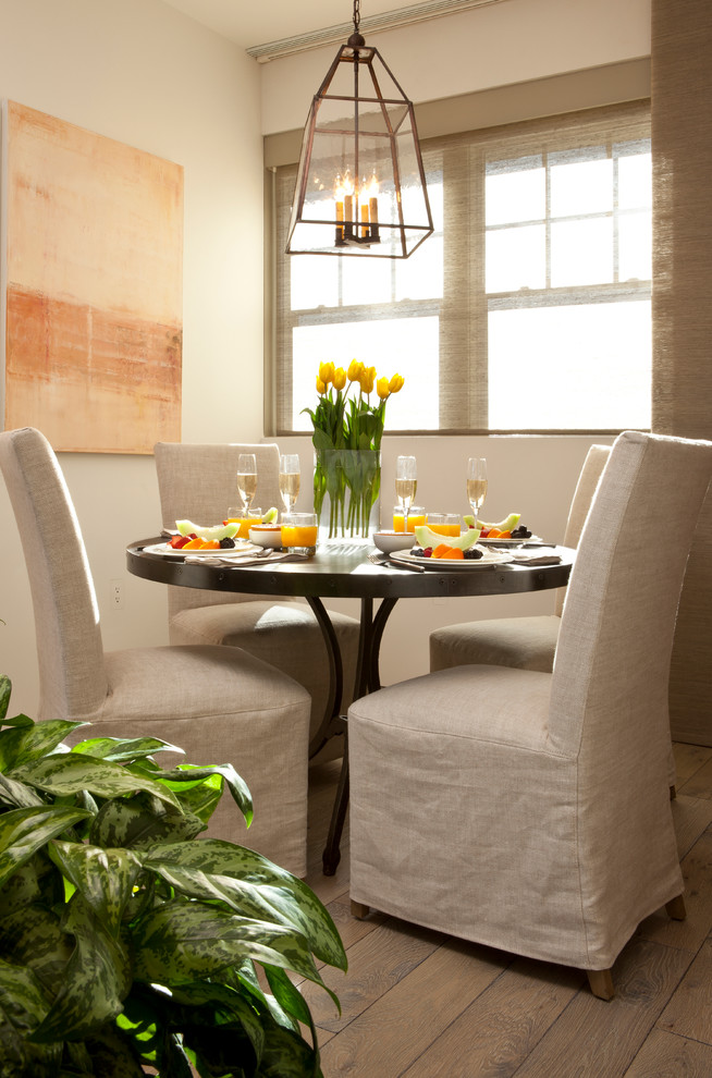 Transitional dining room photo in San Francisco