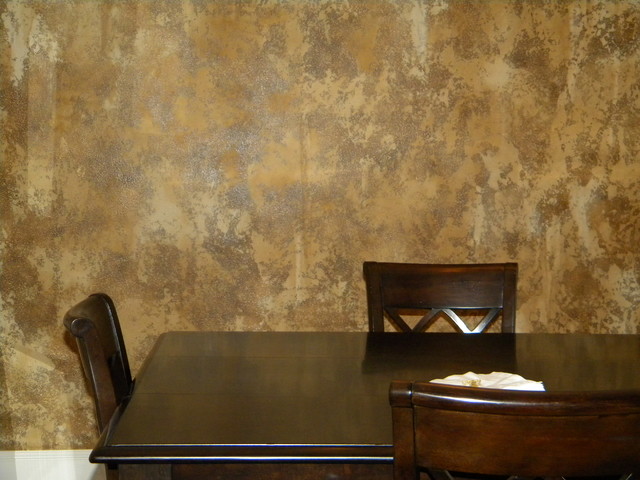 Decorative Faux Finish Traditional Dining Room Seattle By Artistic Accent Walls Houzz Nz - Faux Finish Walls Images