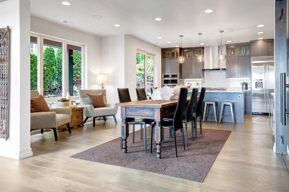 Dining Room & Sitting Area Contemporary Dining Room Seattle by