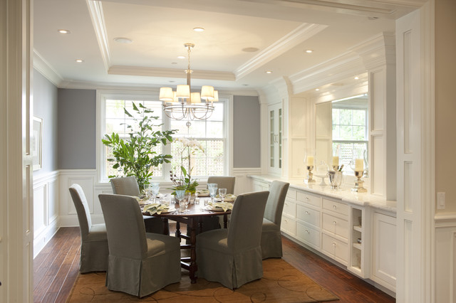 Built-In Buffets Beef Up Dining Room Style